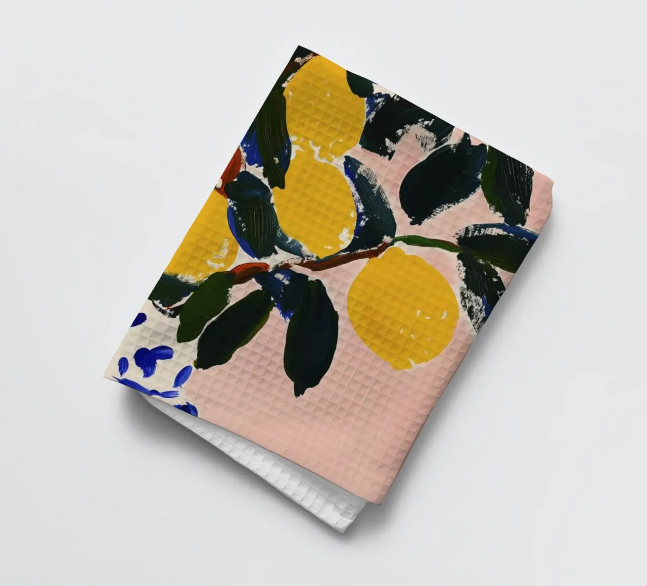 Lemon Bouquet canovaccio da cucina da treechild