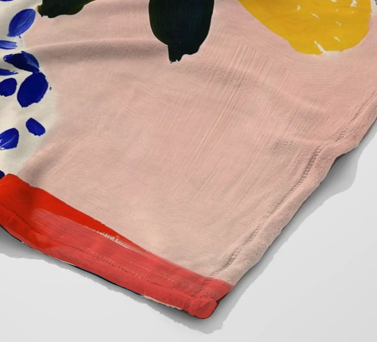 Lemon Bouquet fleece blanket by treechild