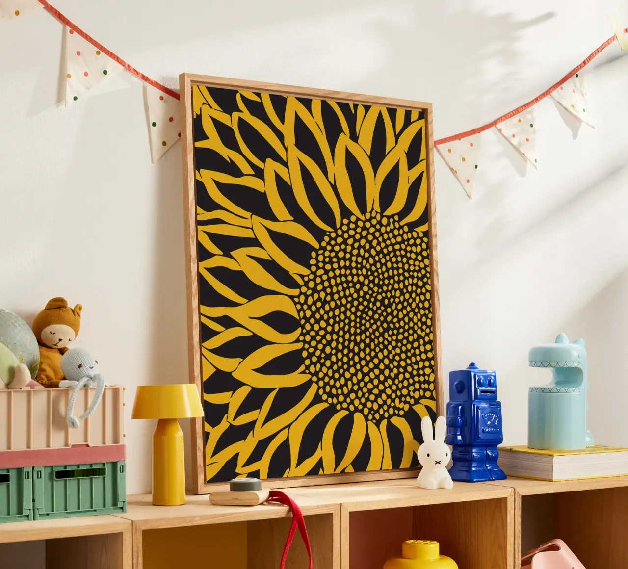 Sunflower plexiglass da Artsy Bessy