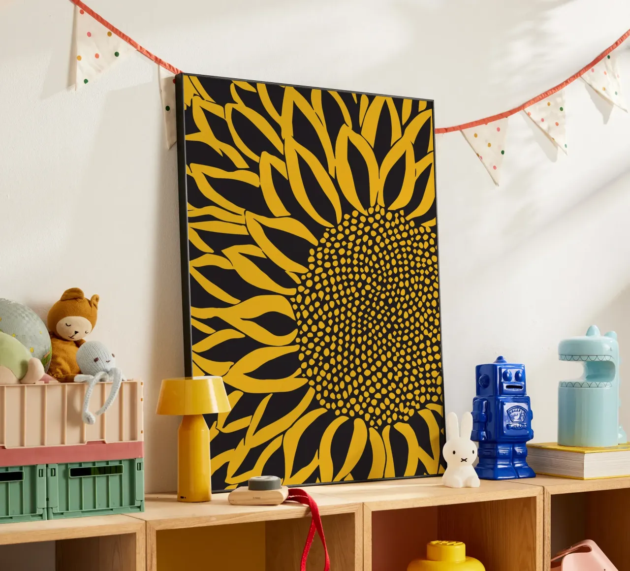Sunflower alluminio dibond da Artsy Bessy