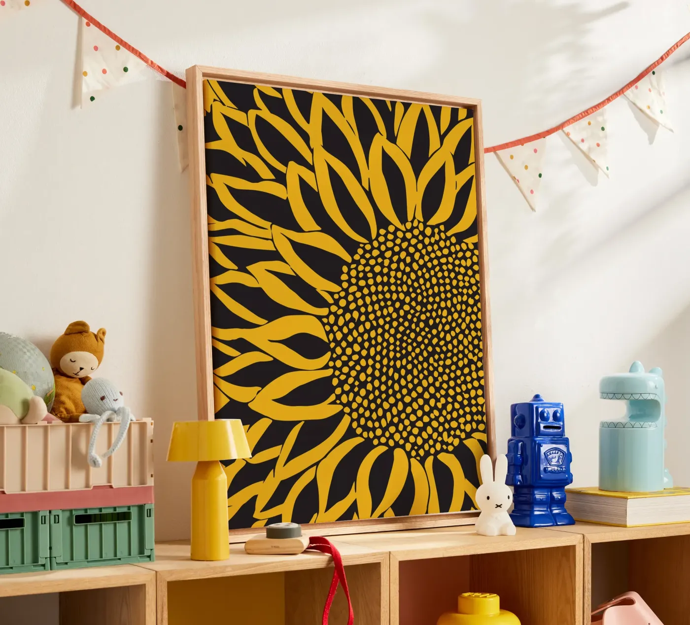 Sunflower tela da Artsy Bessy