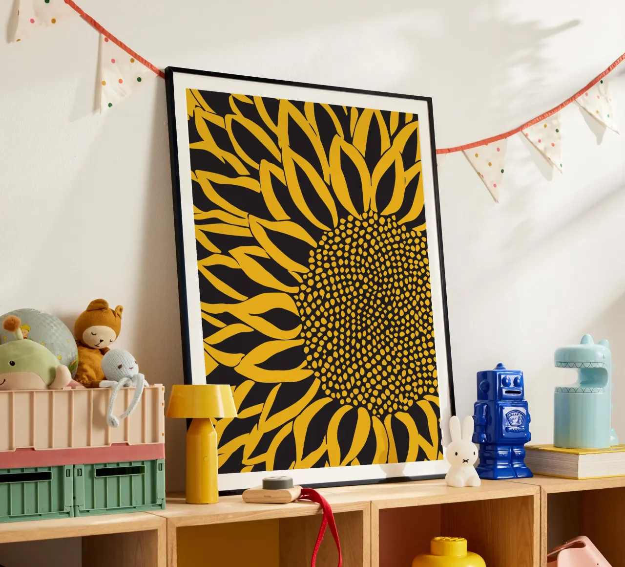 Sunflower poster da Artsy Bessy