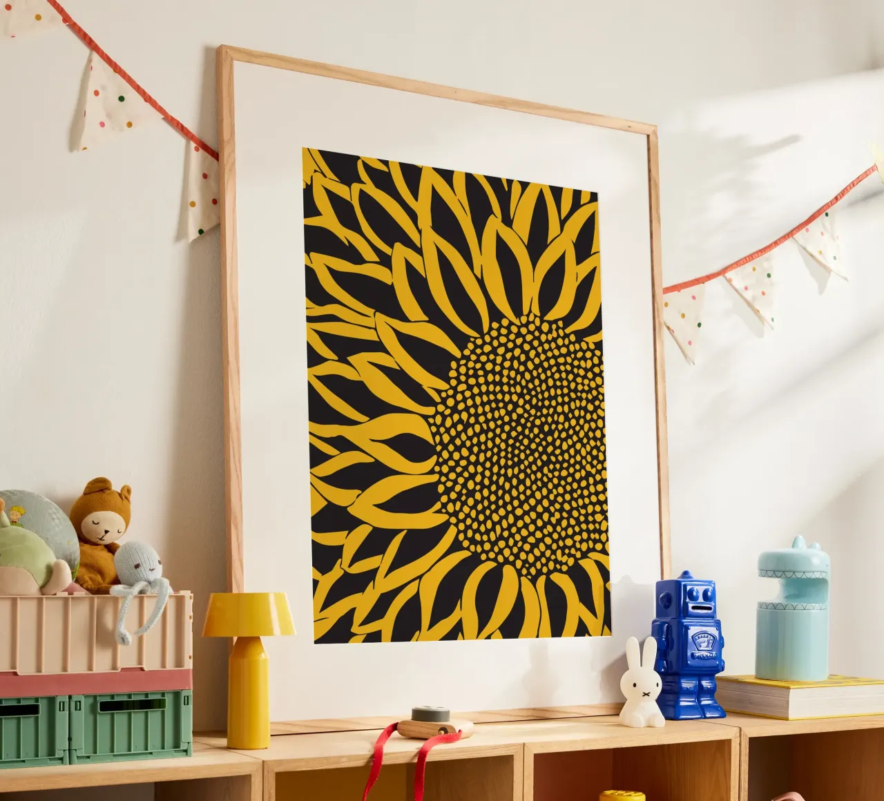 Sunflower poster da Artsy Bessy