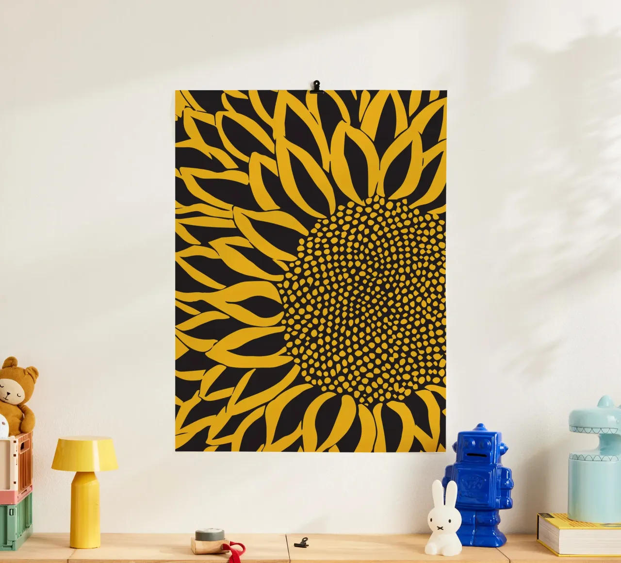 Sunflower poster da Artsy Bessy