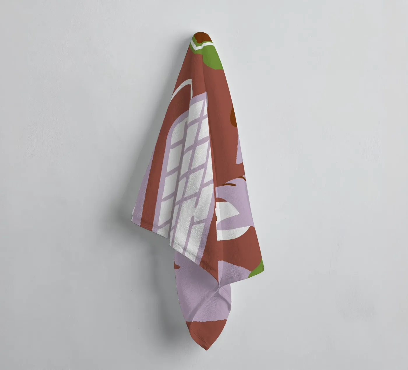 Persoon met computermuis badhanddoek van TRENDY POSTER SHOP