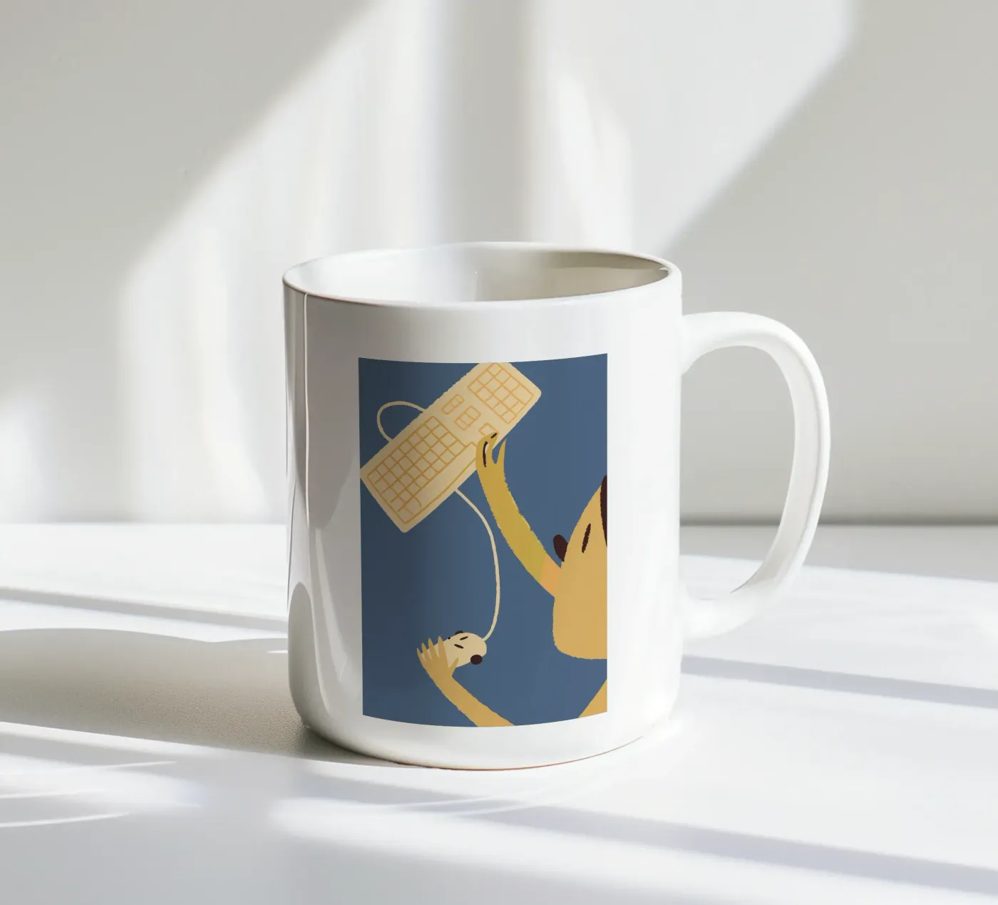 Using Computer Keyboard & Mouse tazza in ceramica da TRENDY POSTER SHOP