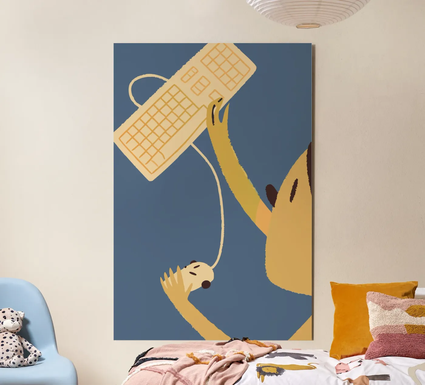 Using Computer Keyboard & Mouse forex plate by TRENDY POSTER SHOP