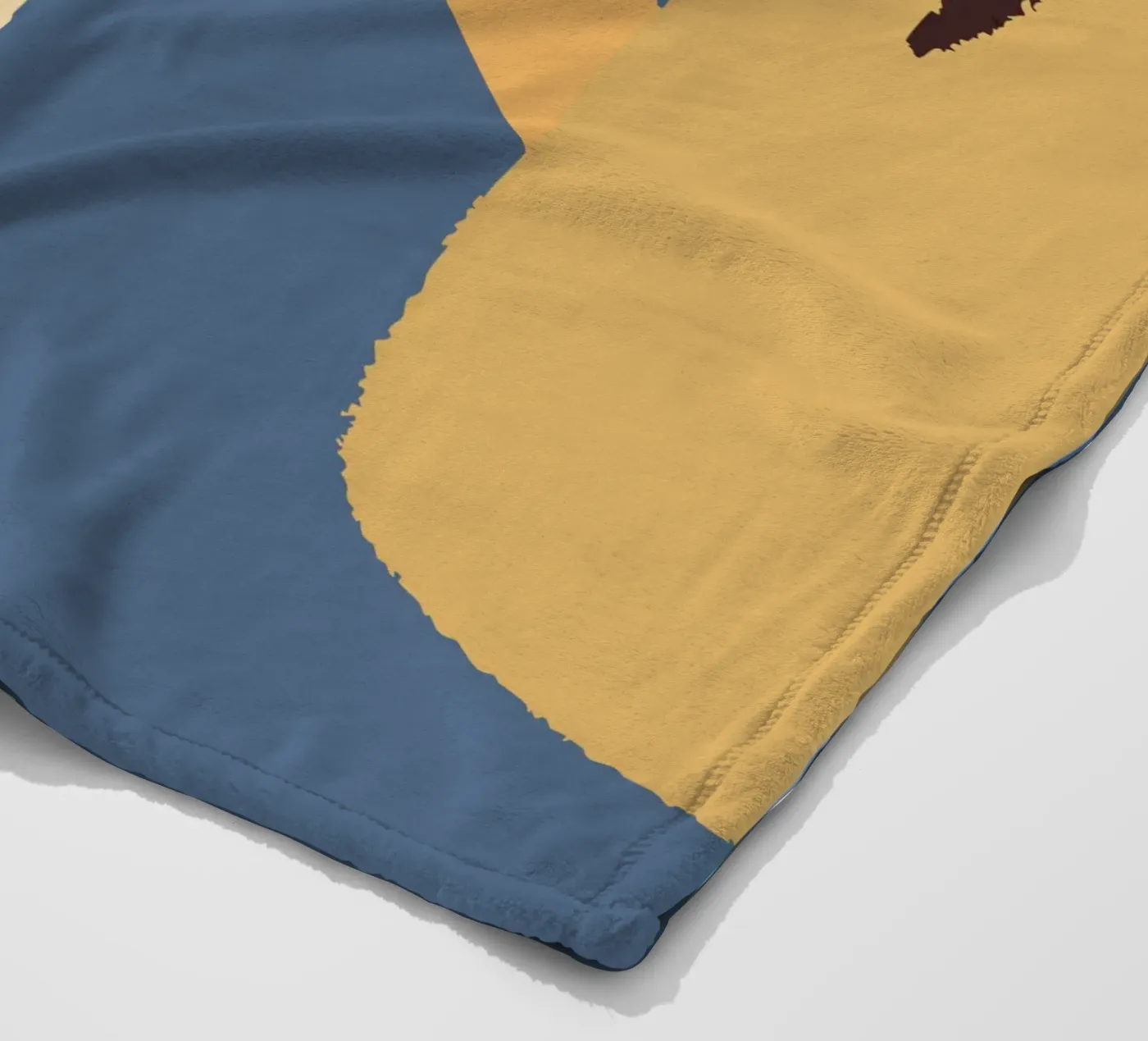 Computer-Tastatur und -Maus verwenden Fleecedecke von TRENDY POSTER SHOP