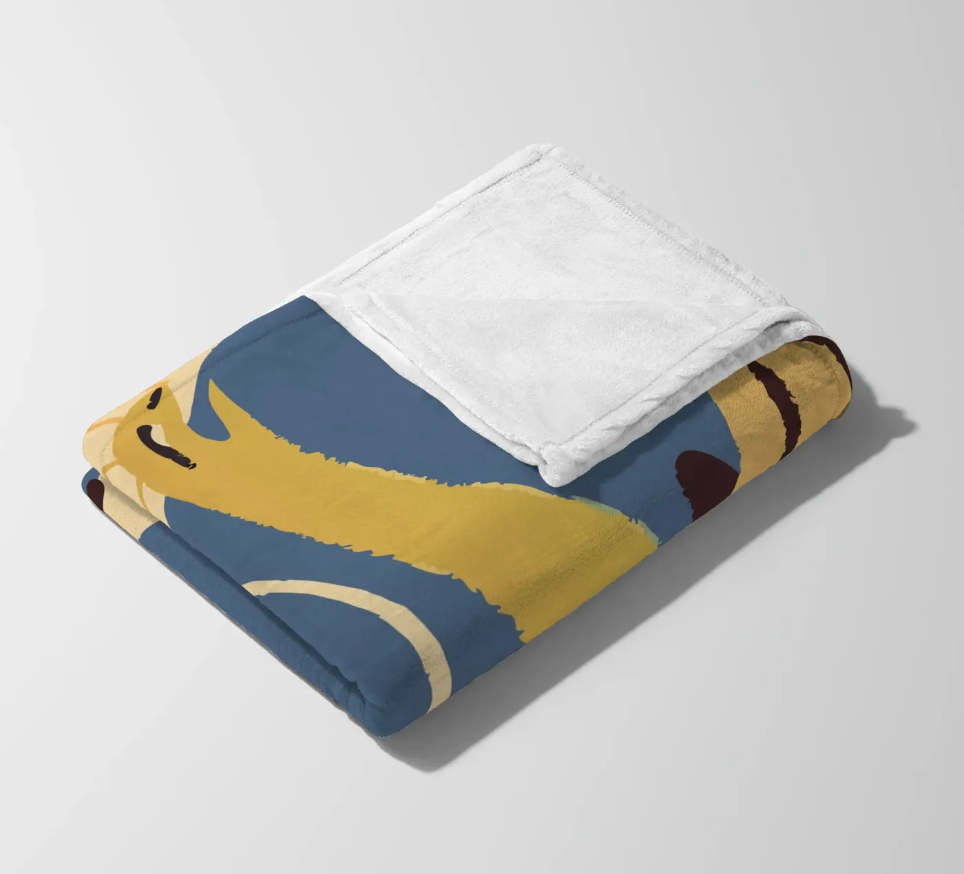 Computer-Tastatur und -Maus verwenden Fleecedecke von TRENDY POSTER SHOP