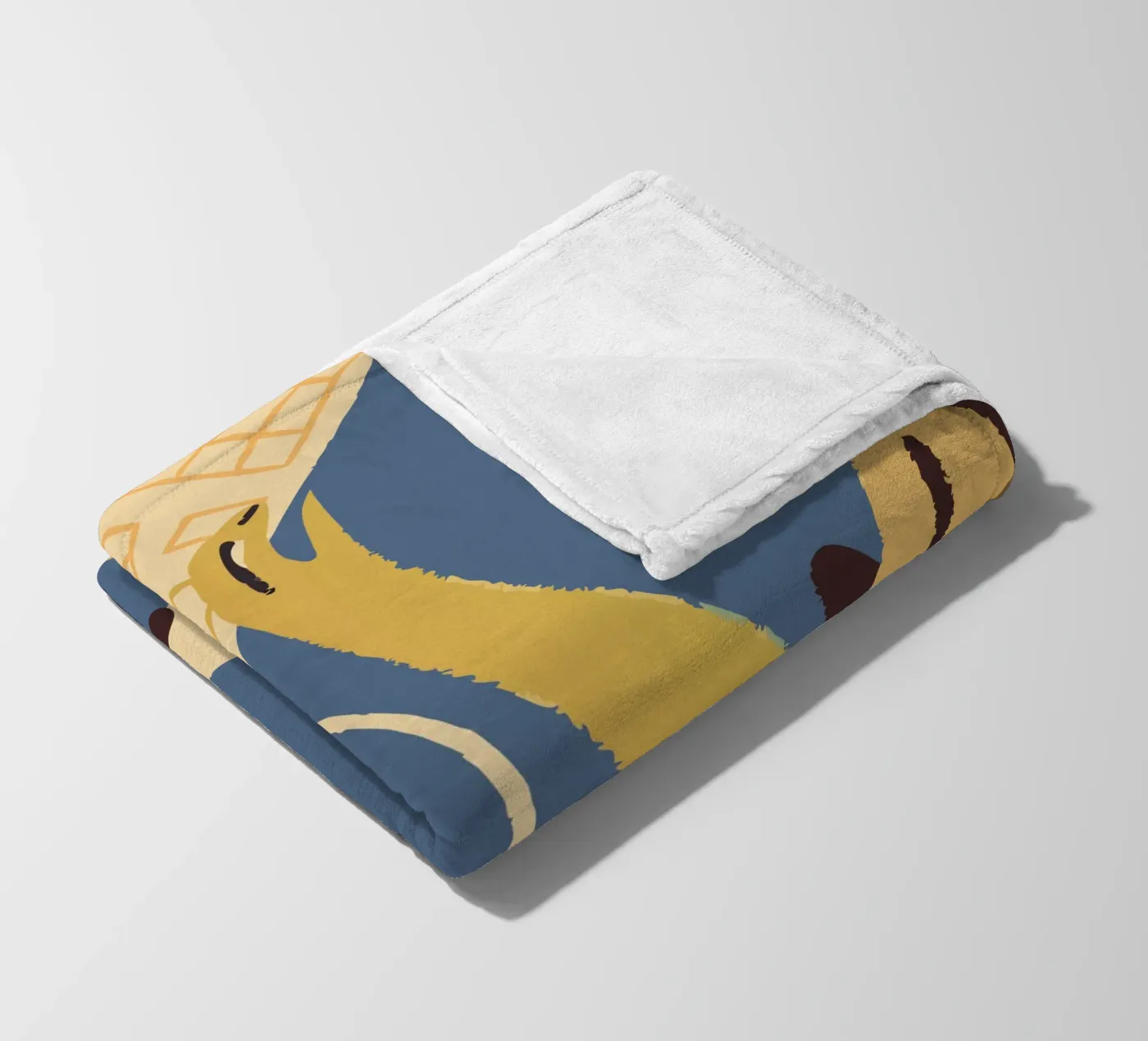 Computer-Tastatur und -Maus verwenden Fleecedecke von TRENDY POSTER SHOP