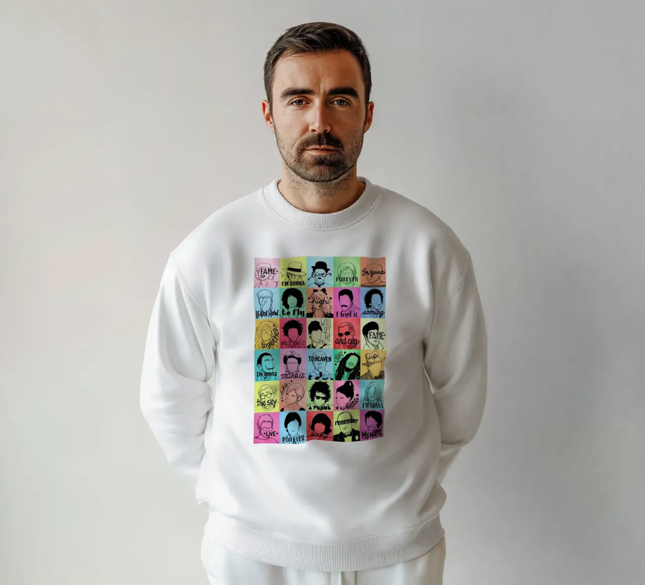 Fame - Draw Me A Song Project sudadera de Nour Tohme