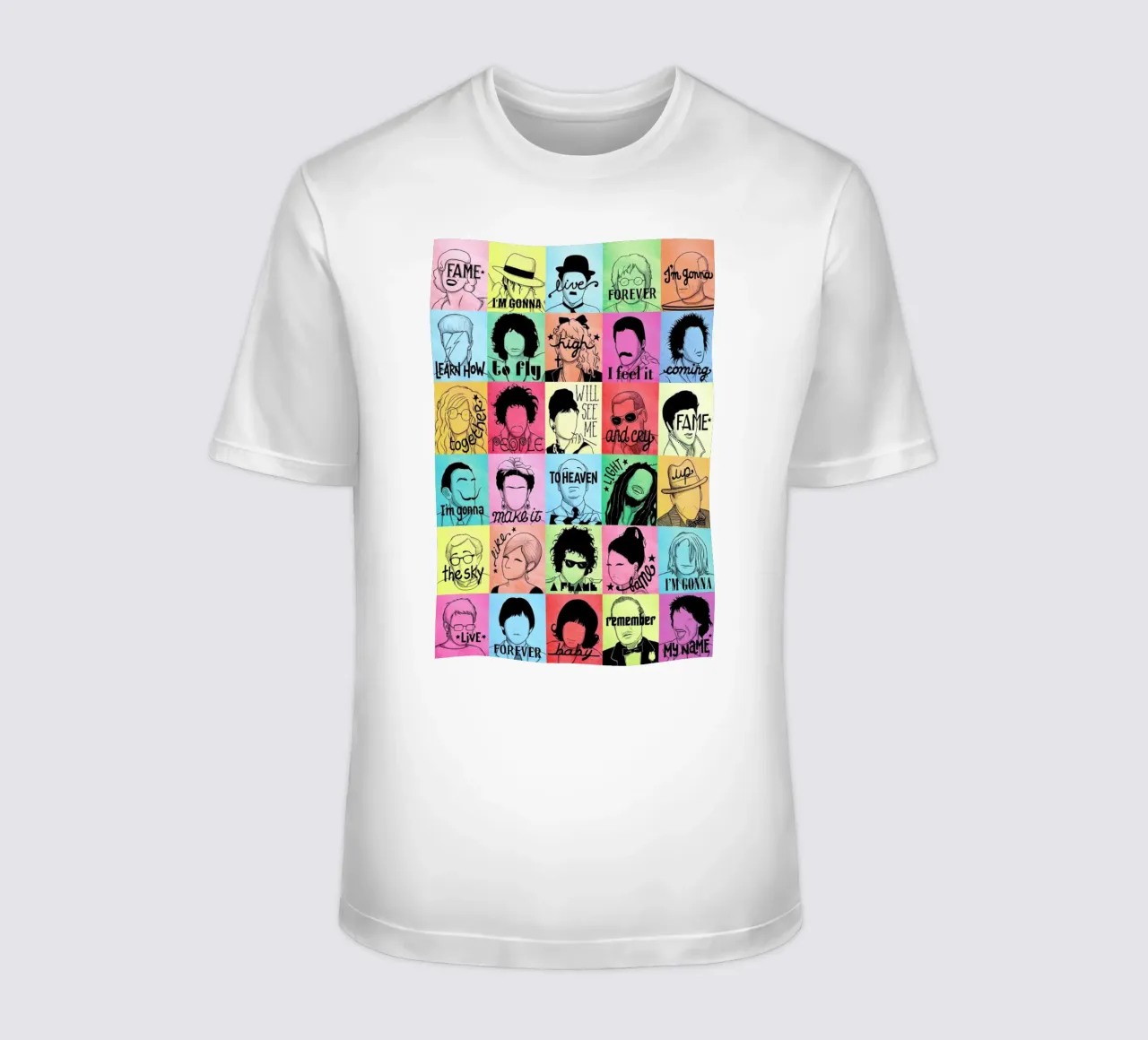 Fame - Draw Me A Song Project t-shirt da Nour Tohme