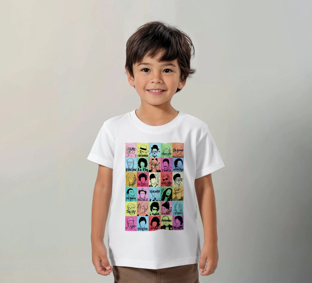 Fame - Draw Me A Song Project t-shirt bambini da Nour Tohme