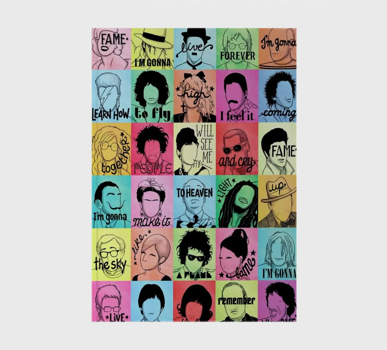 Fame - Draw Me A Song Project notebook by Nour Tohme