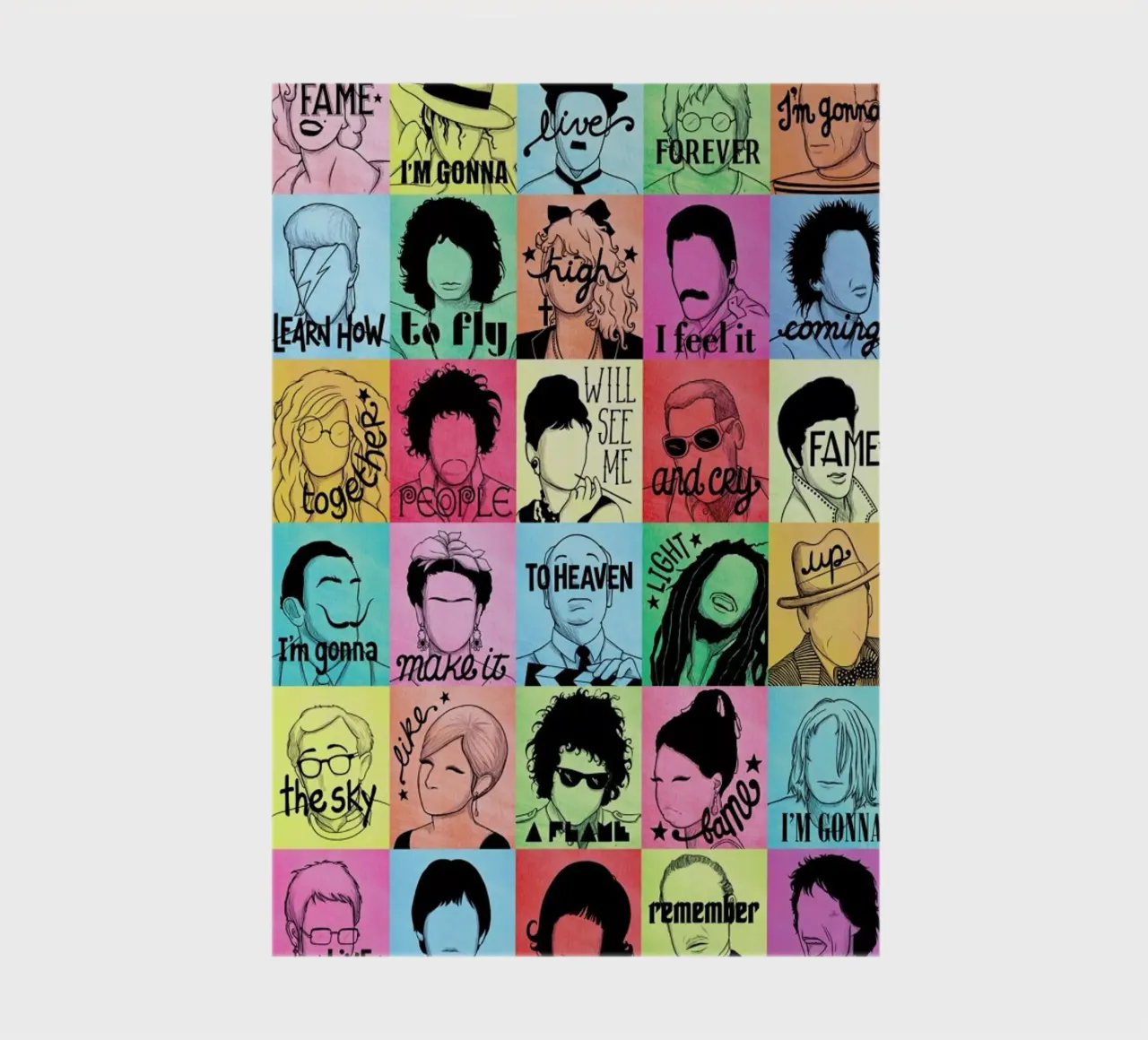 Fame - Draw Me A Song Project notebook by Nour Tohme