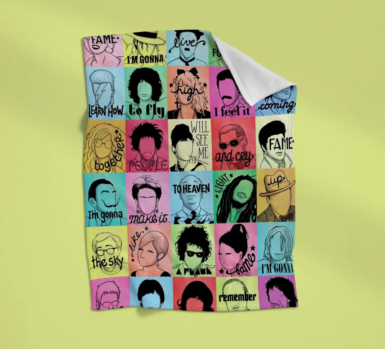 Fame - Draw Me A Song Project coperta in pile da Nour Tohme