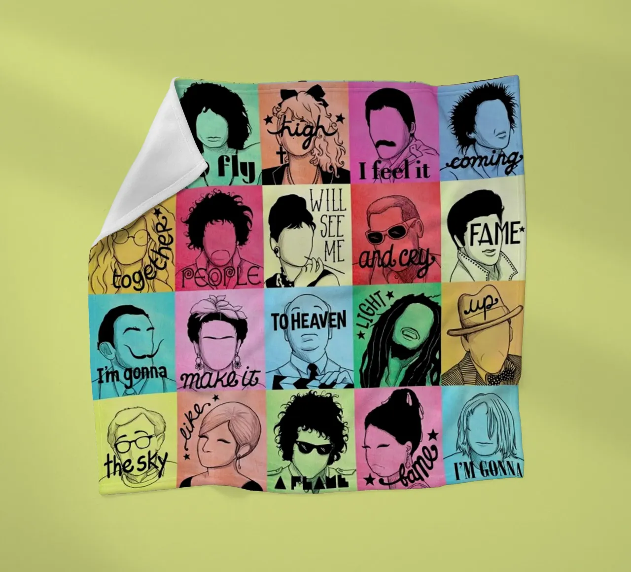 Fame - Draw Me A Song Project coperta in pile da Nour Tohme