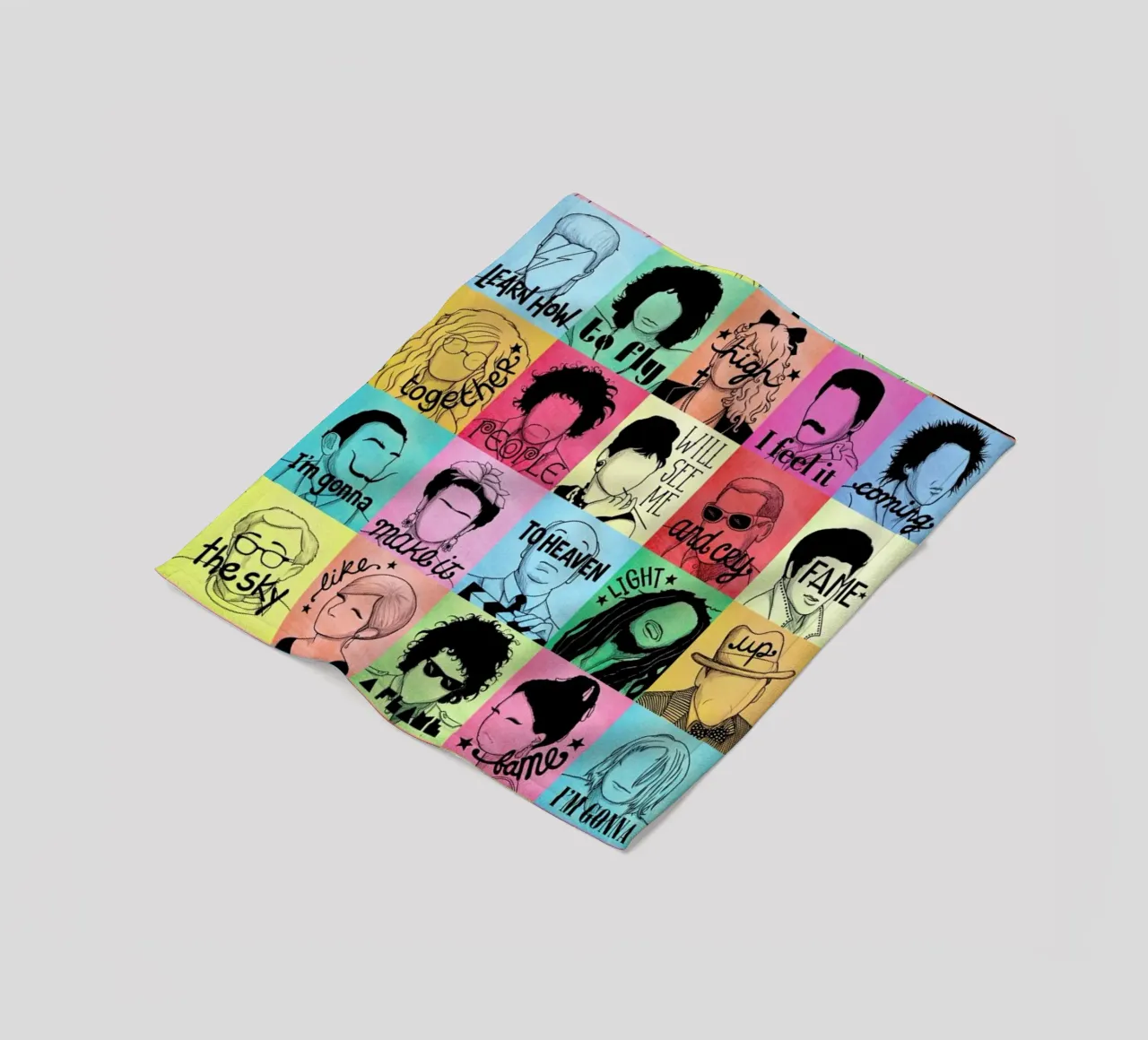 Fame - Draw Me A Song Project coperta in pile da Nour Tohme