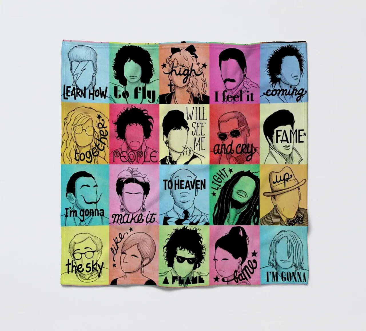 Fame - Draw Me A Song Project coperta in pile da Nour Tohme