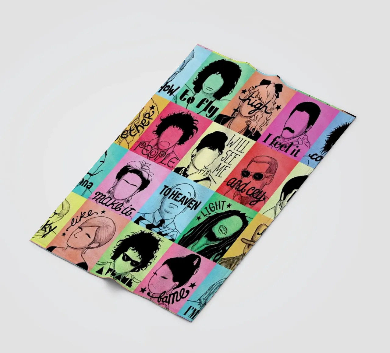 Fame - Draw Me A Song Project coperta in pile da Nour Tohme