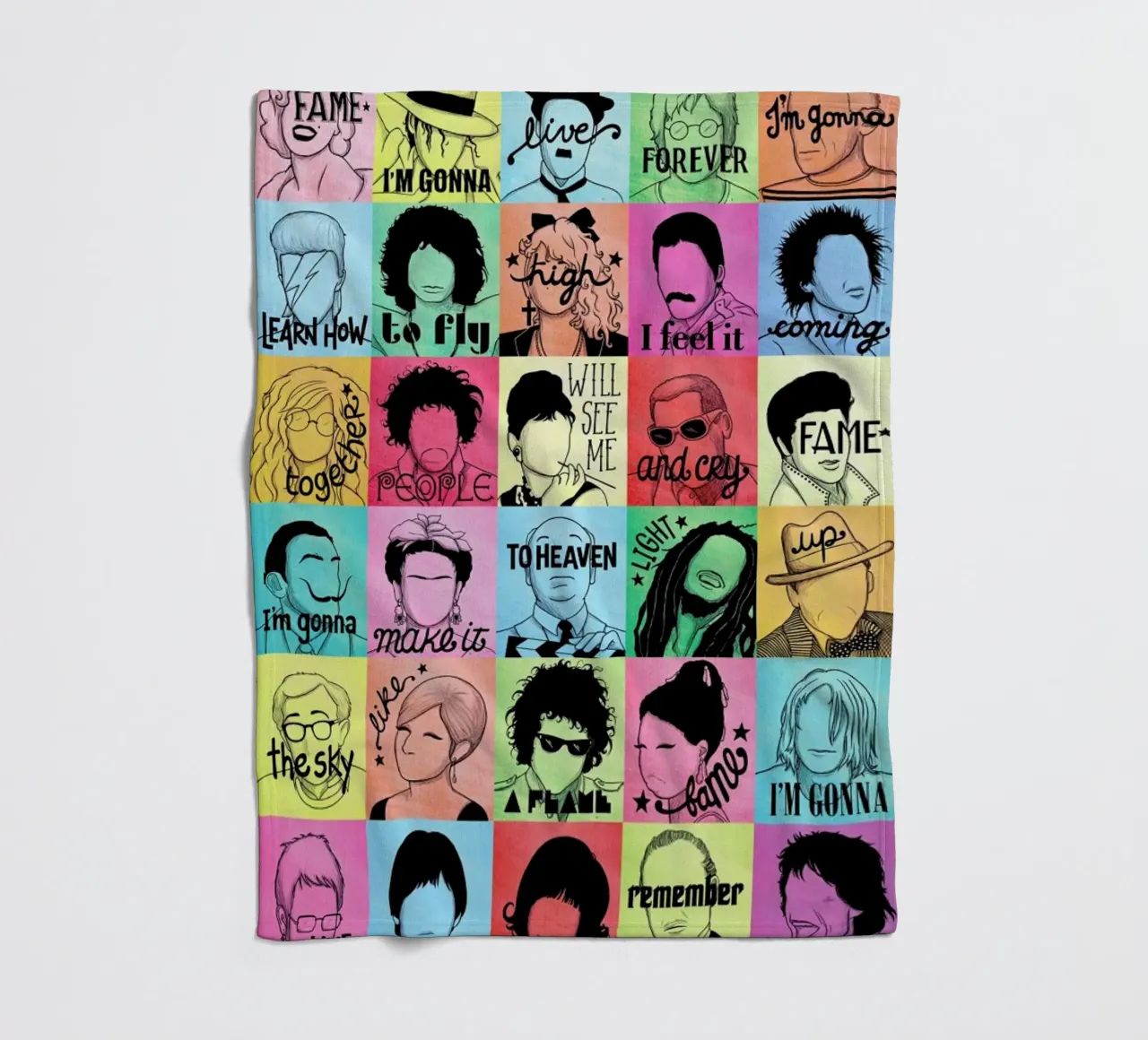 Fame - Draw Me A Song Project coperta in pile da Nour Tohme