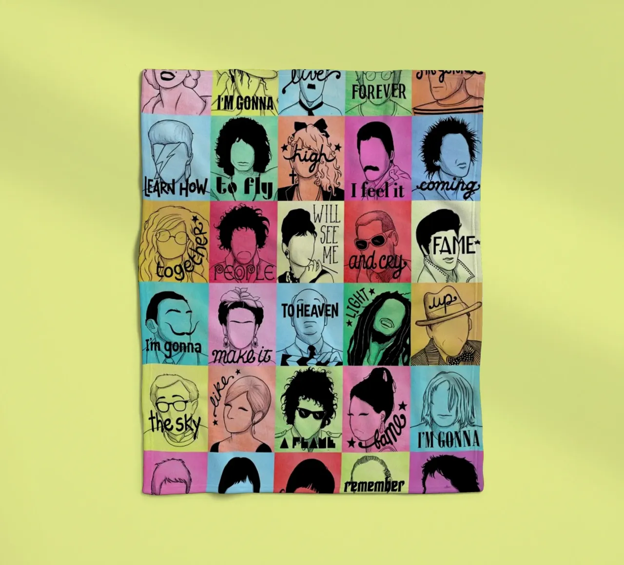 Fame - Draw Me A Song Project coperta in pile da Nour Tohme