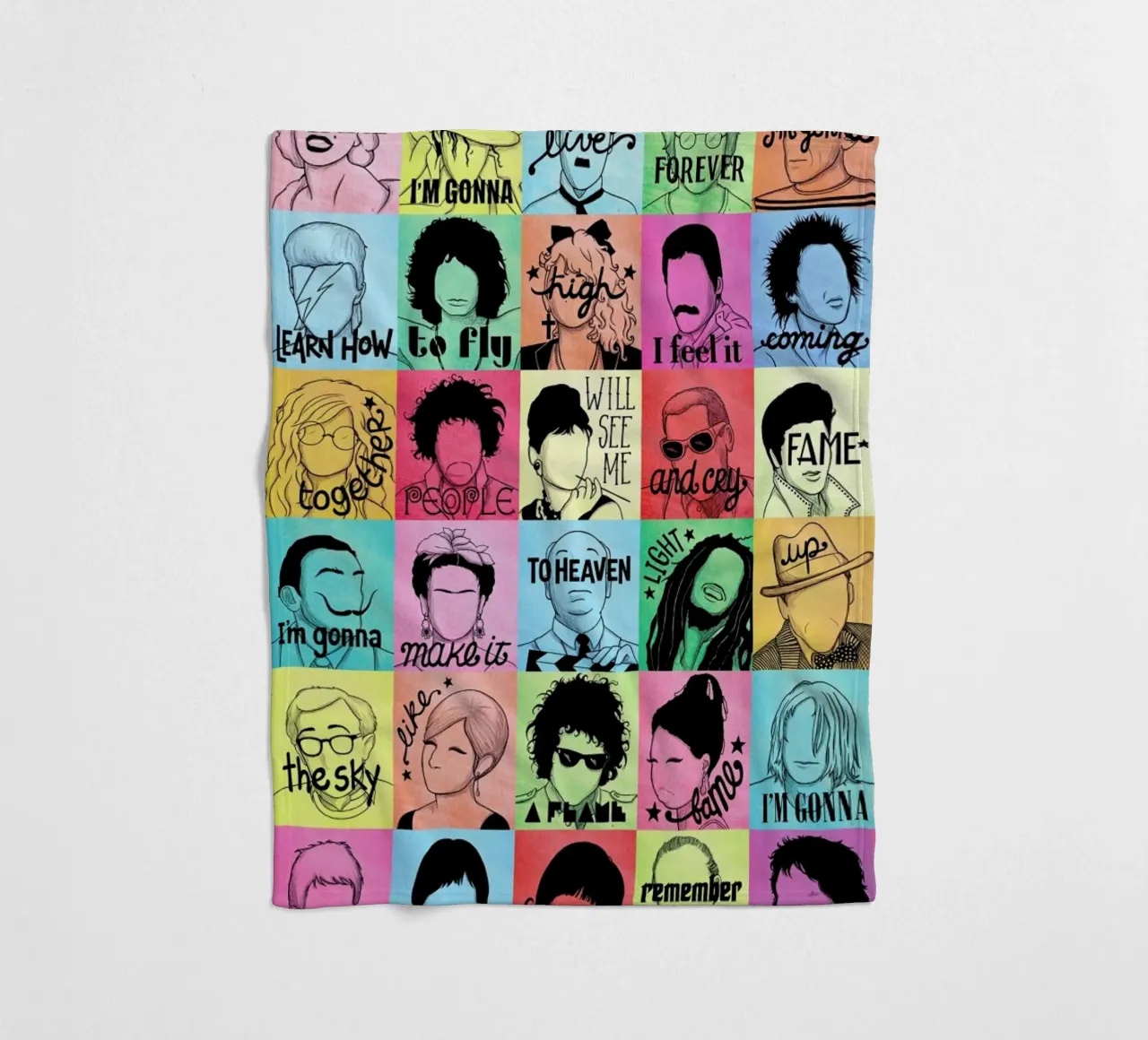 Fame - Draw Me A Song Project coperta in pile da Nour Tohme