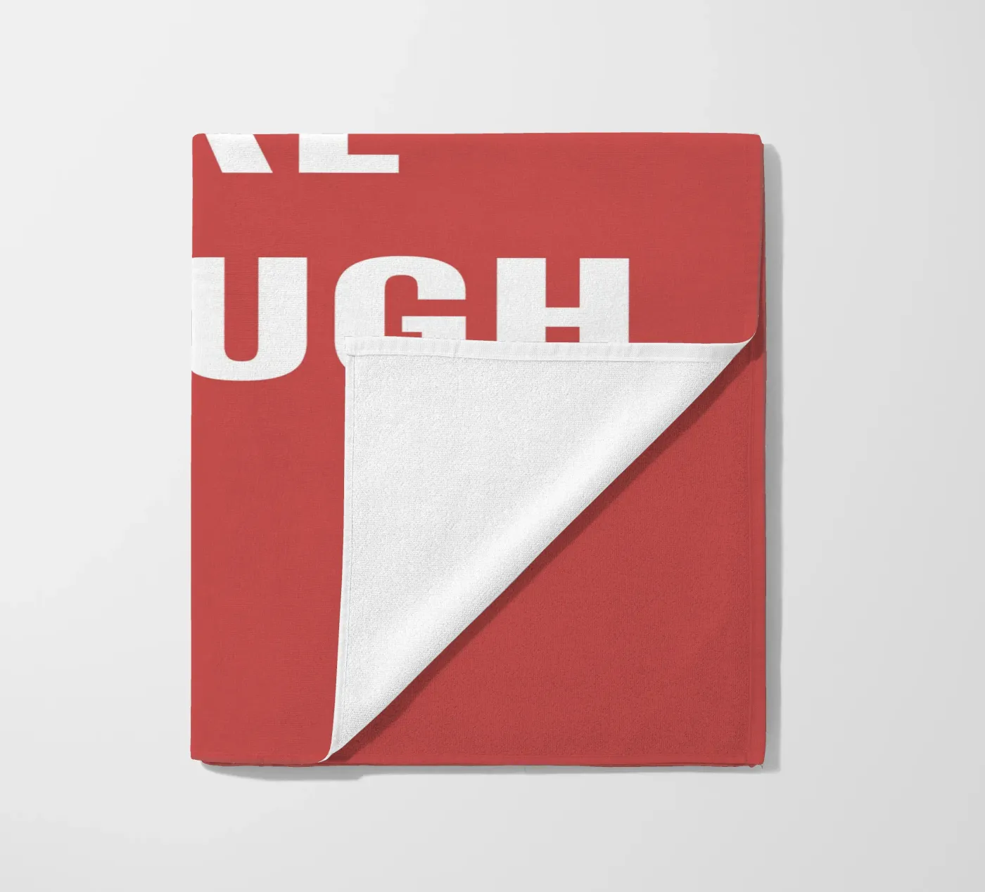 YOU ARE ENOUGH serviette de plage de Simple