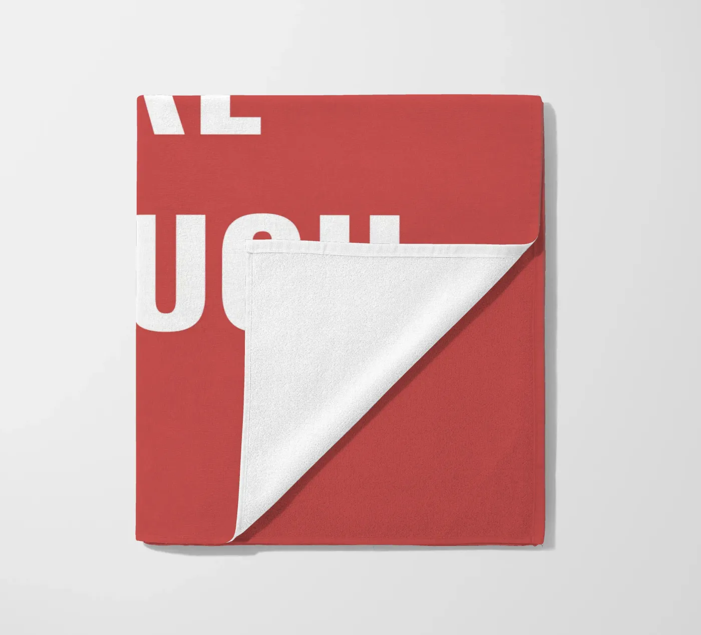 YOU ARE ENOUGH serviette de plage de Simple