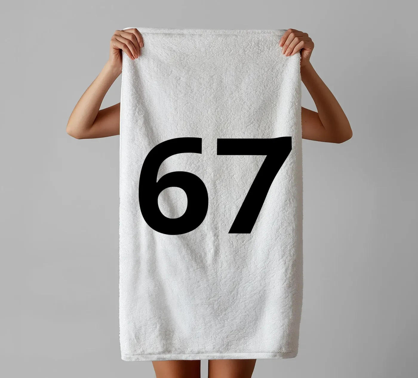 67 Handtuch von Simple