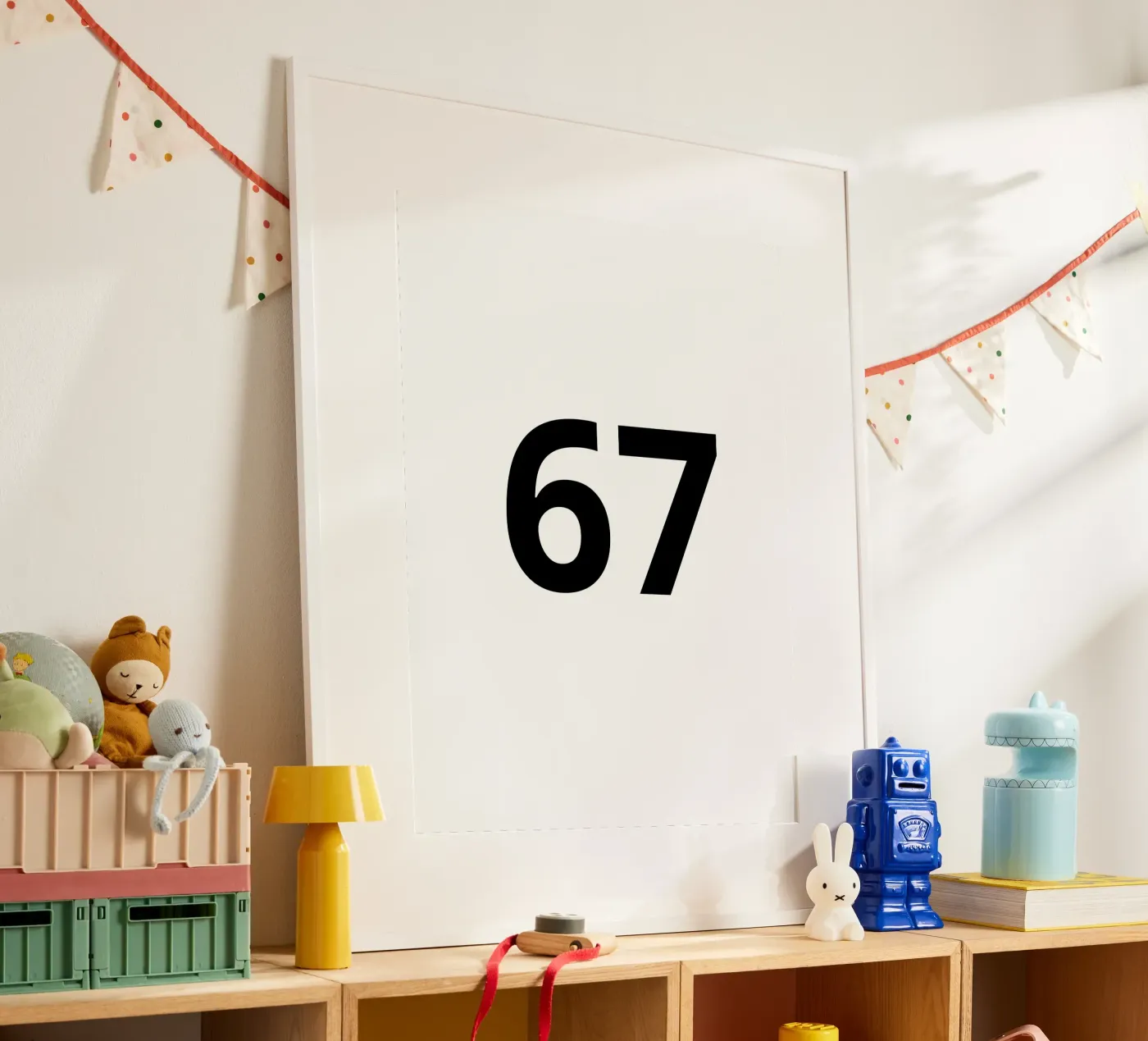 67 Poster von Simple