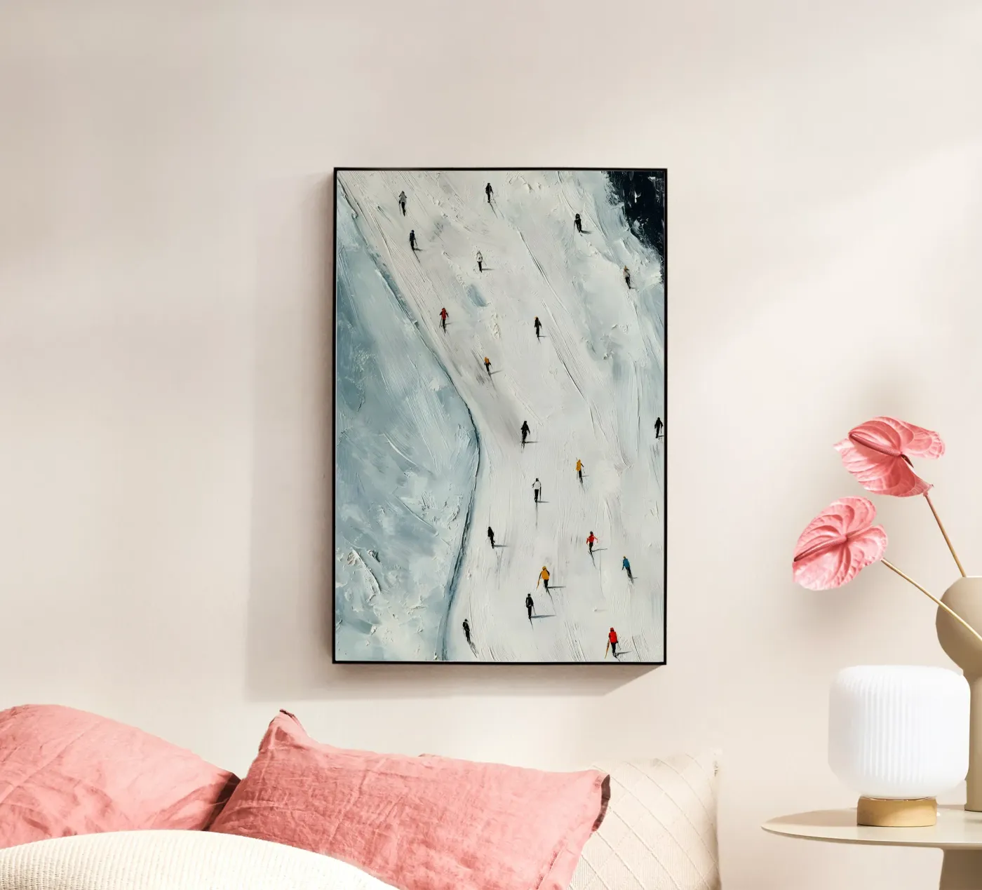 Winter Drift plexiglas de Tinyverse Studio