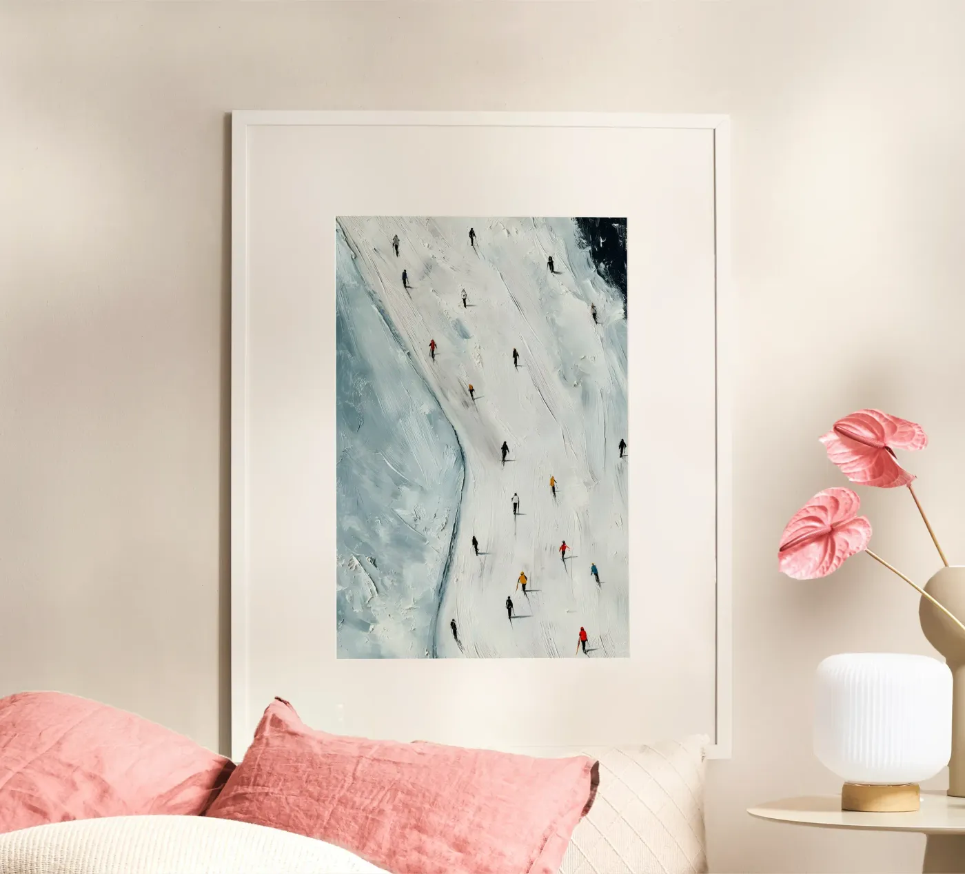 Winter Drift poster van Tinyverse Studio