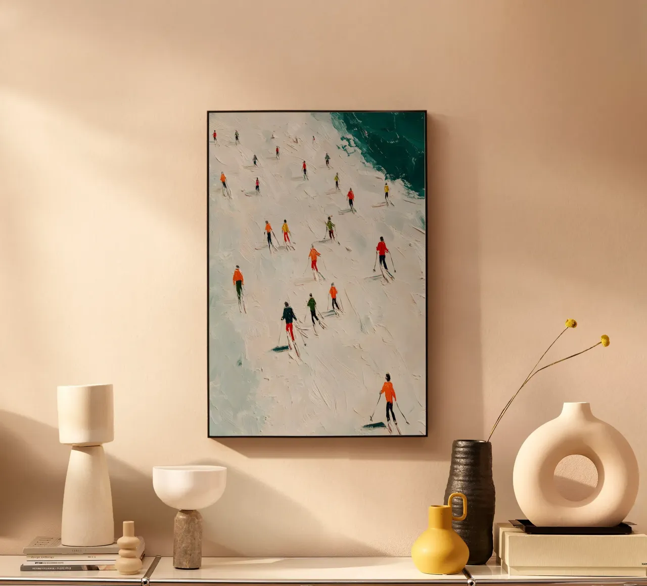 Alpine Traces plexiglass da Tinyverse Studio