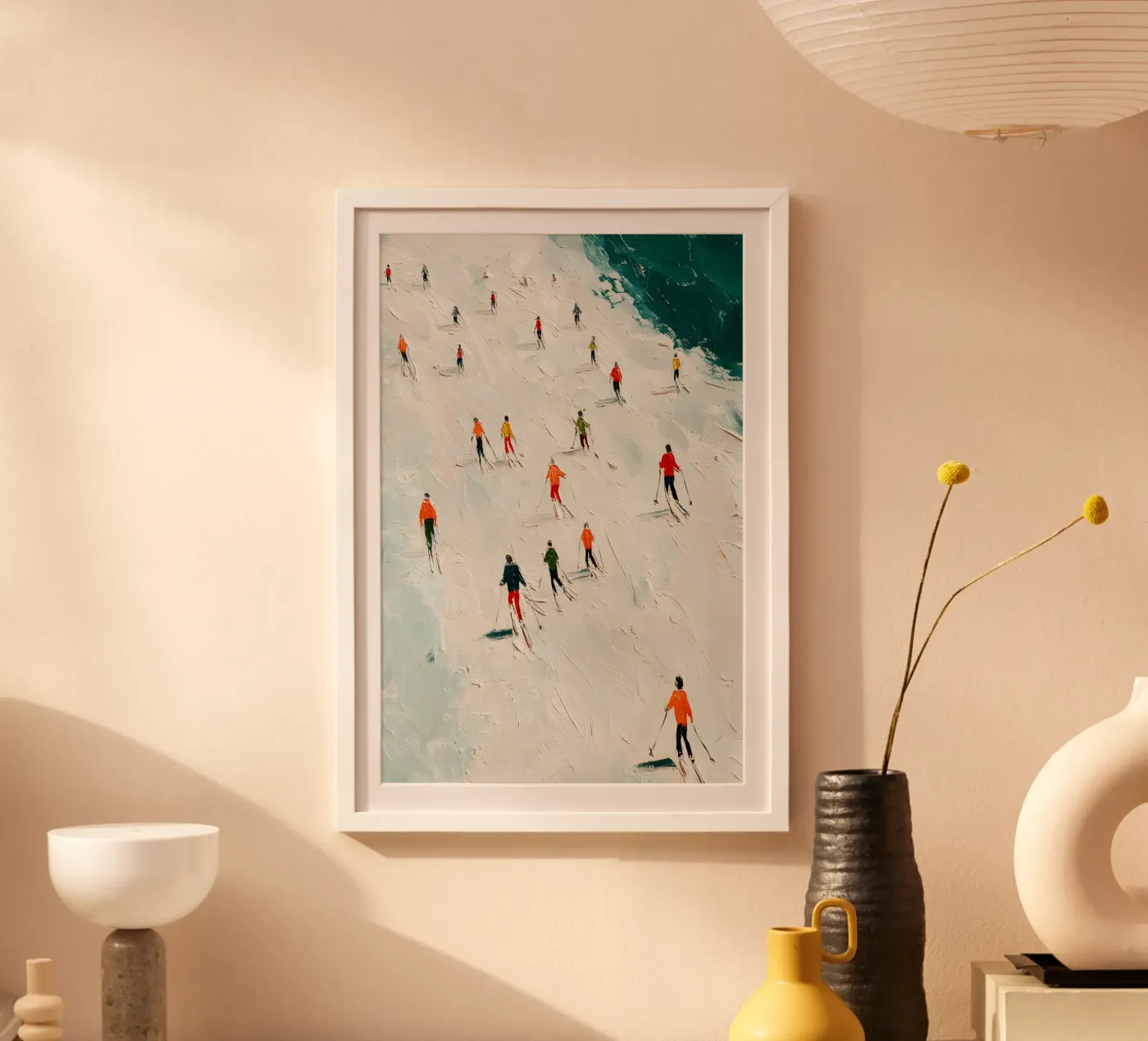 Alpine Traces poster de Tinyverse Studio