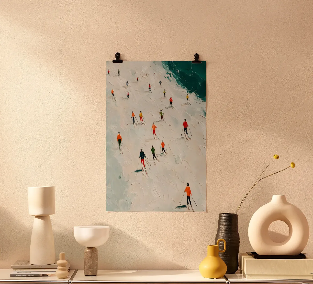 Alpine Traces poster da Mosaic Dialogue