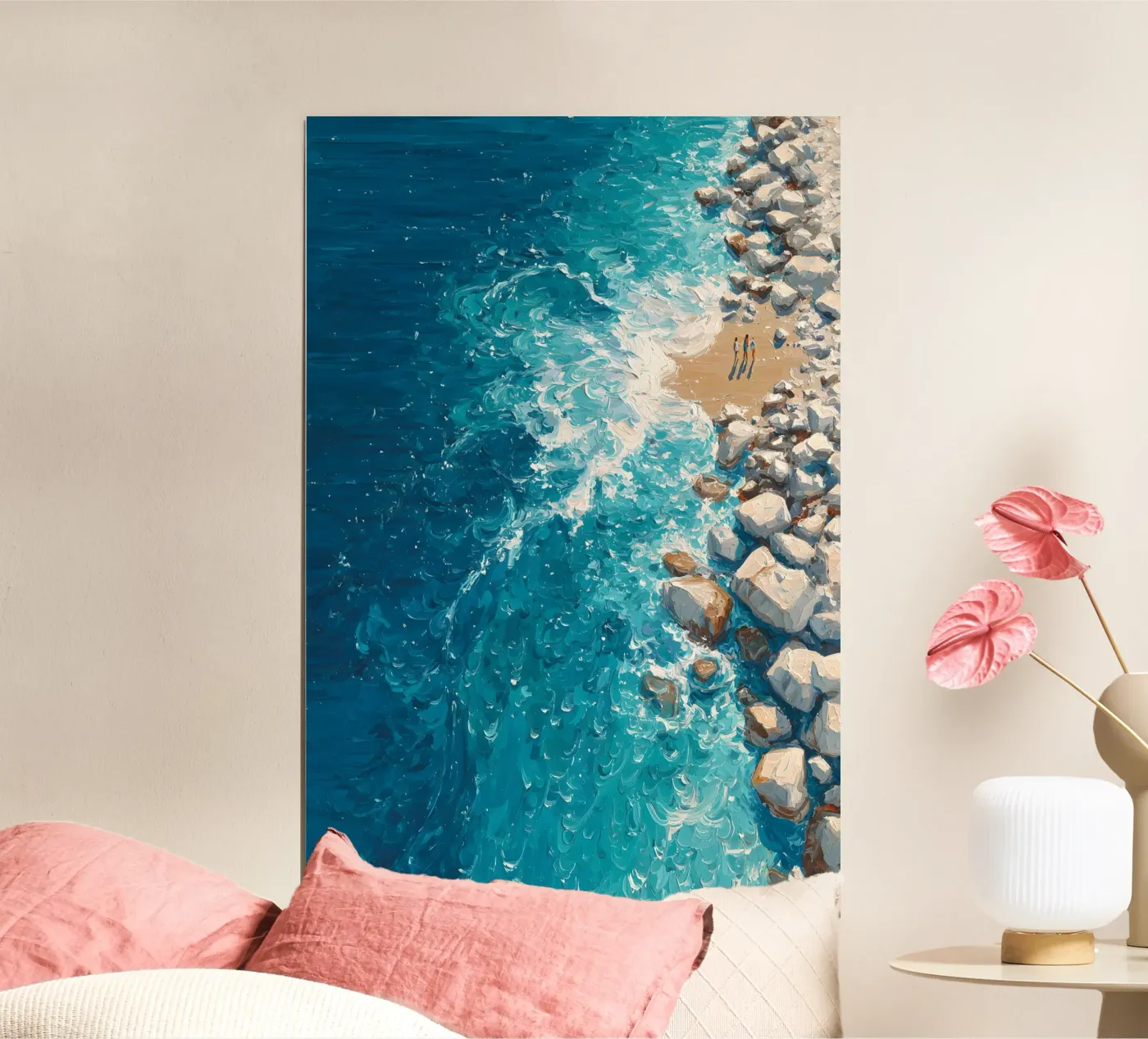 Getijdenrand poster van Tinyverse Studio