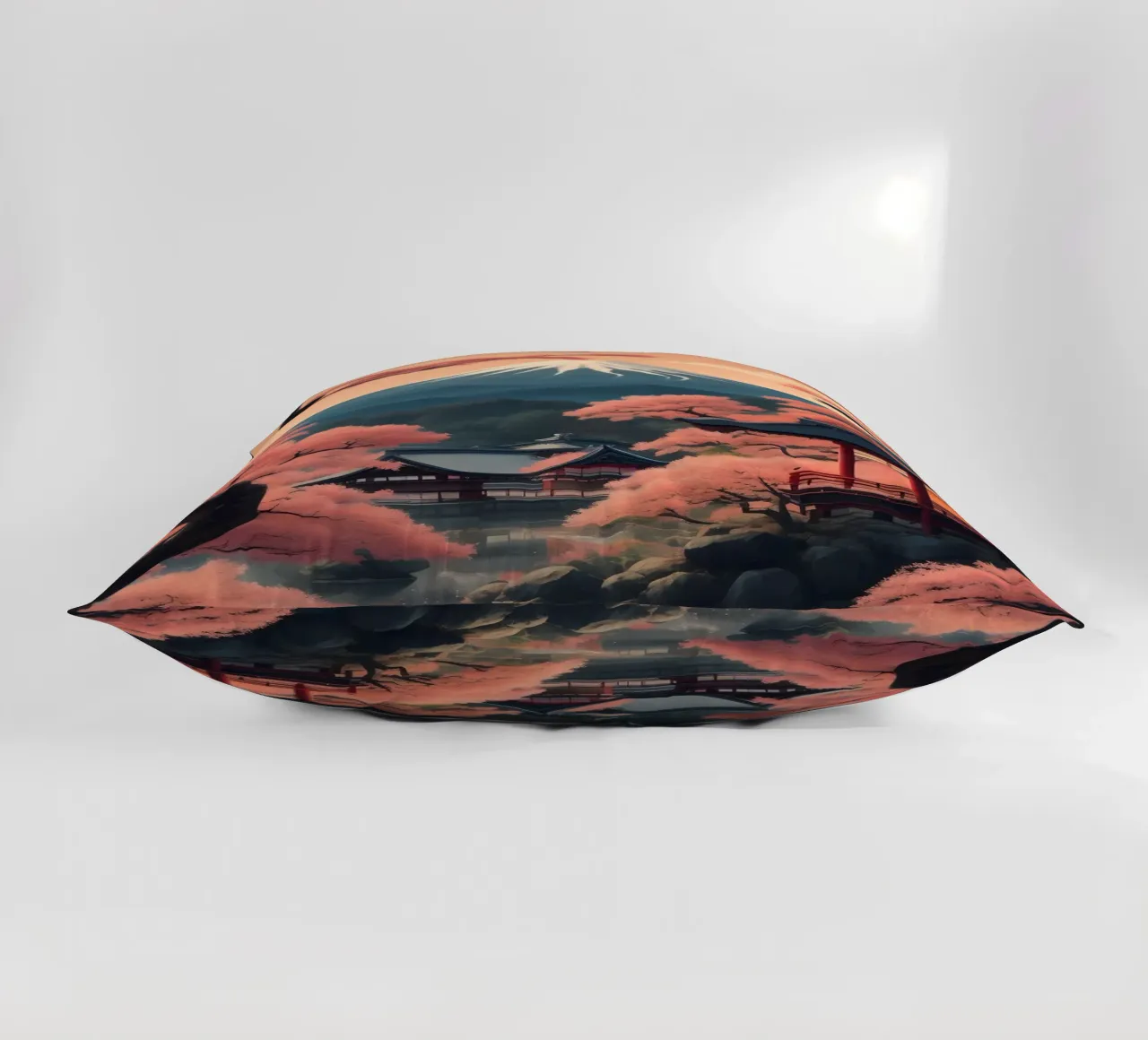 Tokyo Scene cuscino da Charnwood Prints