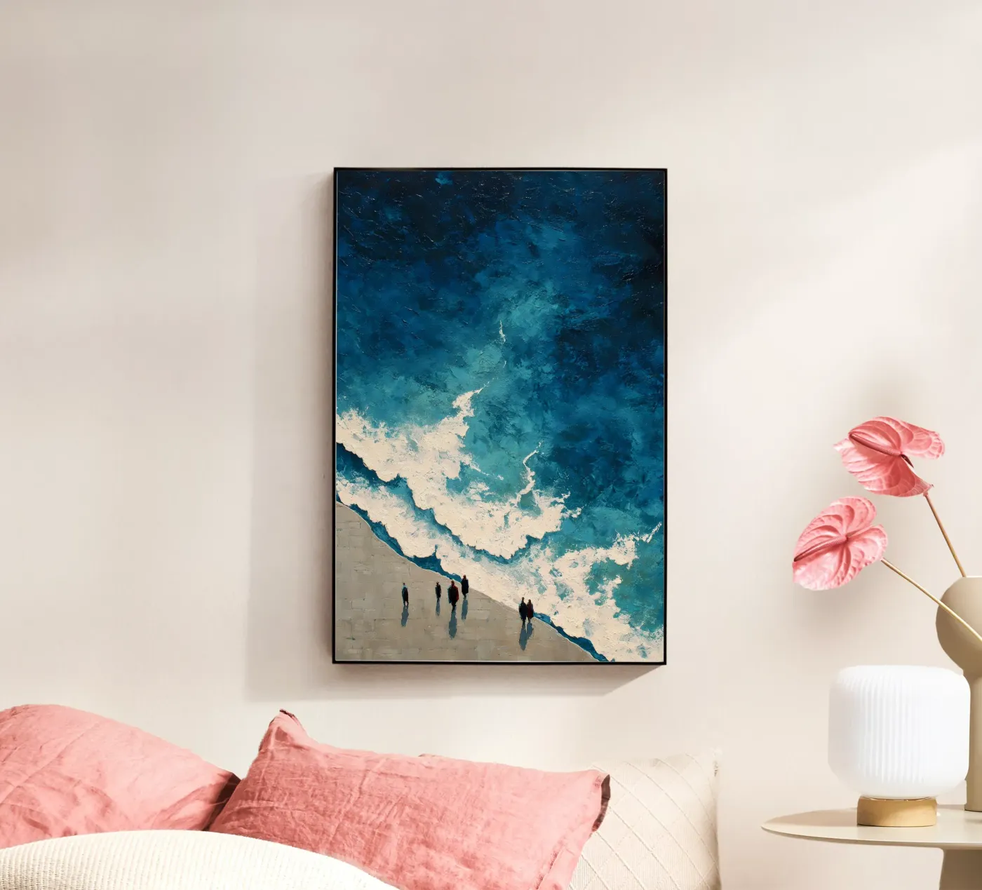 Blue Threshold plexiglas de Tinyverse Studio