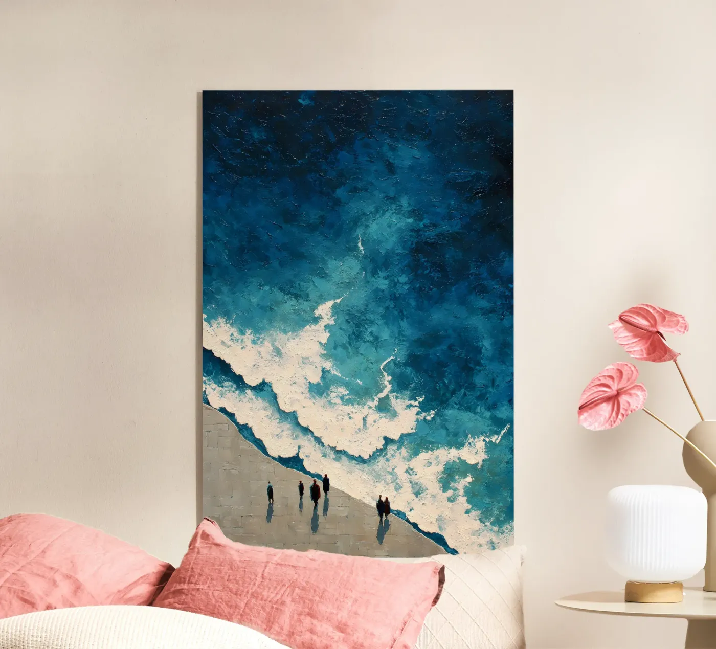 Blue Threshold plexiglas de Tinyverse Studio