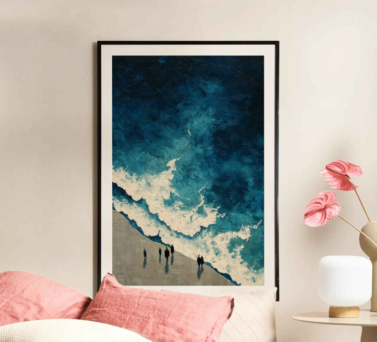 Blue Threshold poster da Mosaic Dialogue