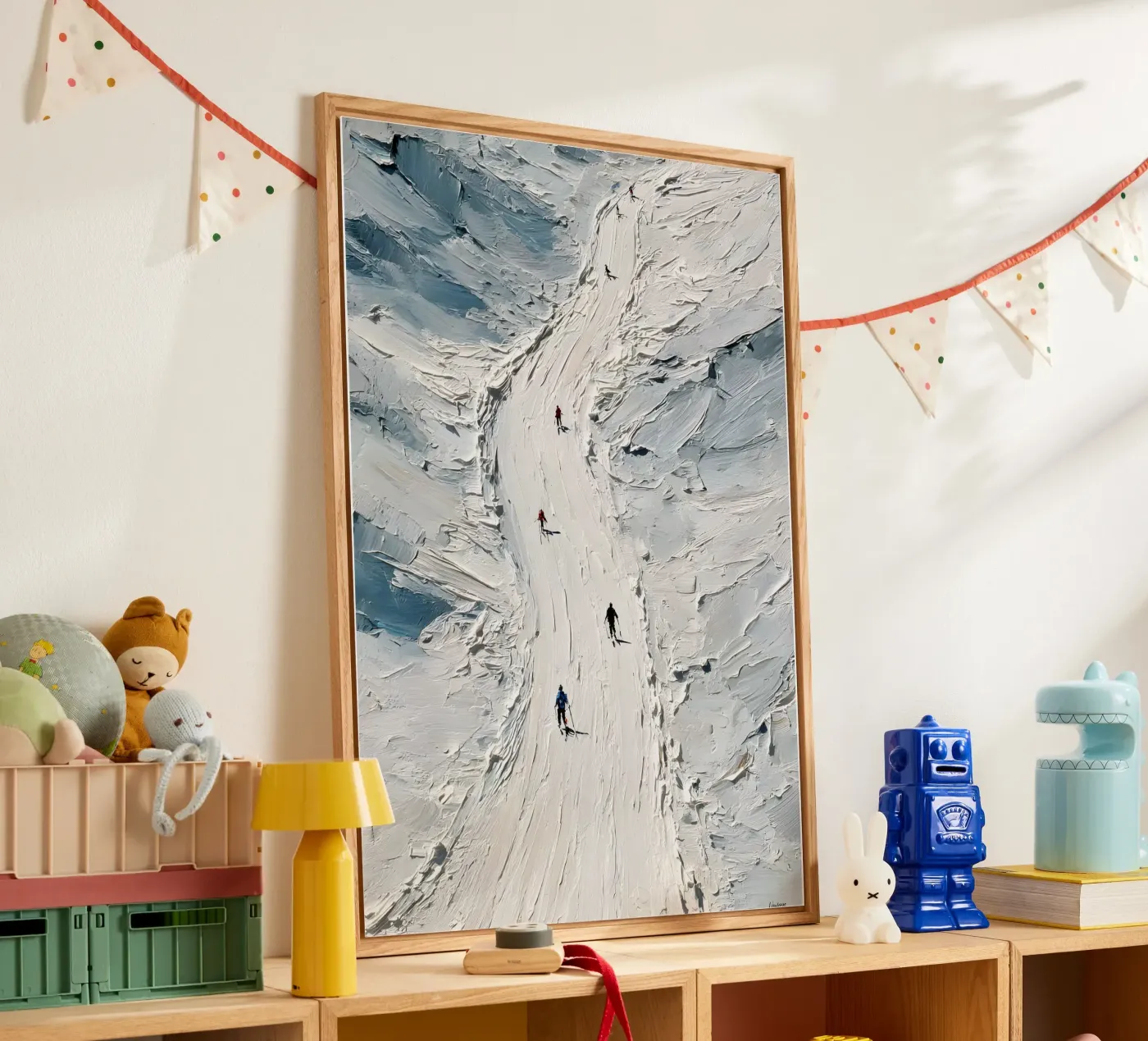 White Passage acryl van Tinyverse Studio