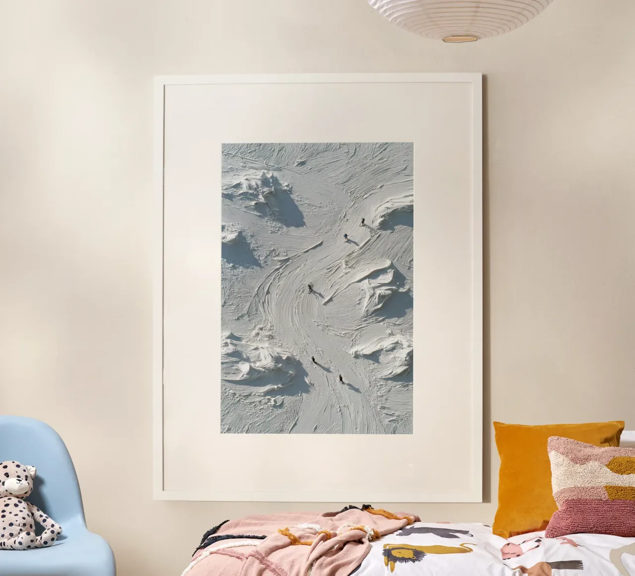 Snow Currents poster da Mosaic Dialogue