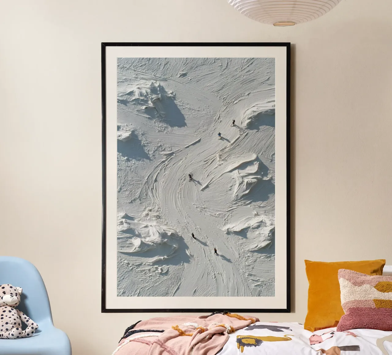 Snow Currents poster da Mosaic Dialogue