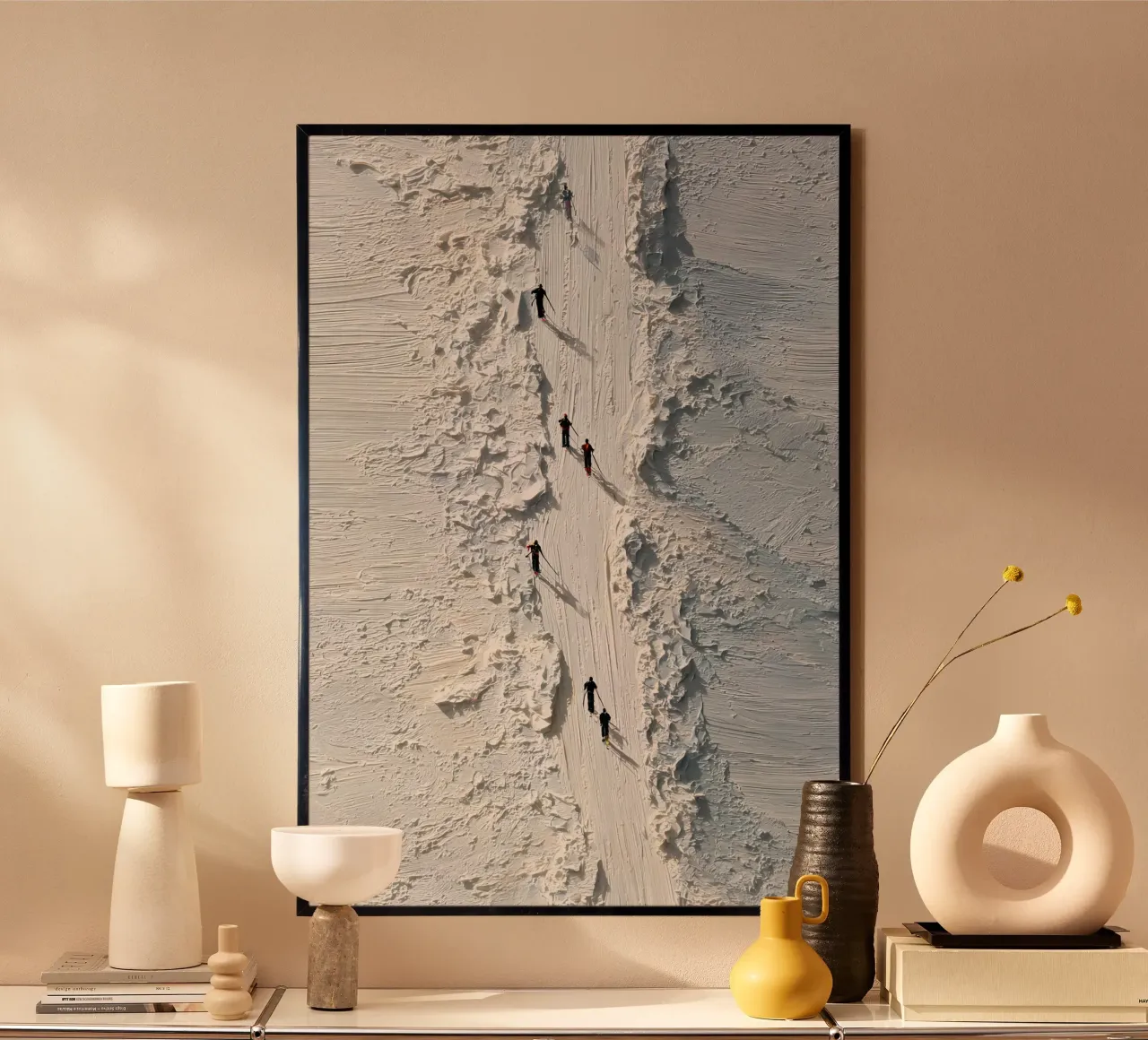 Vertical Silence poster da Mosaic Dialogue