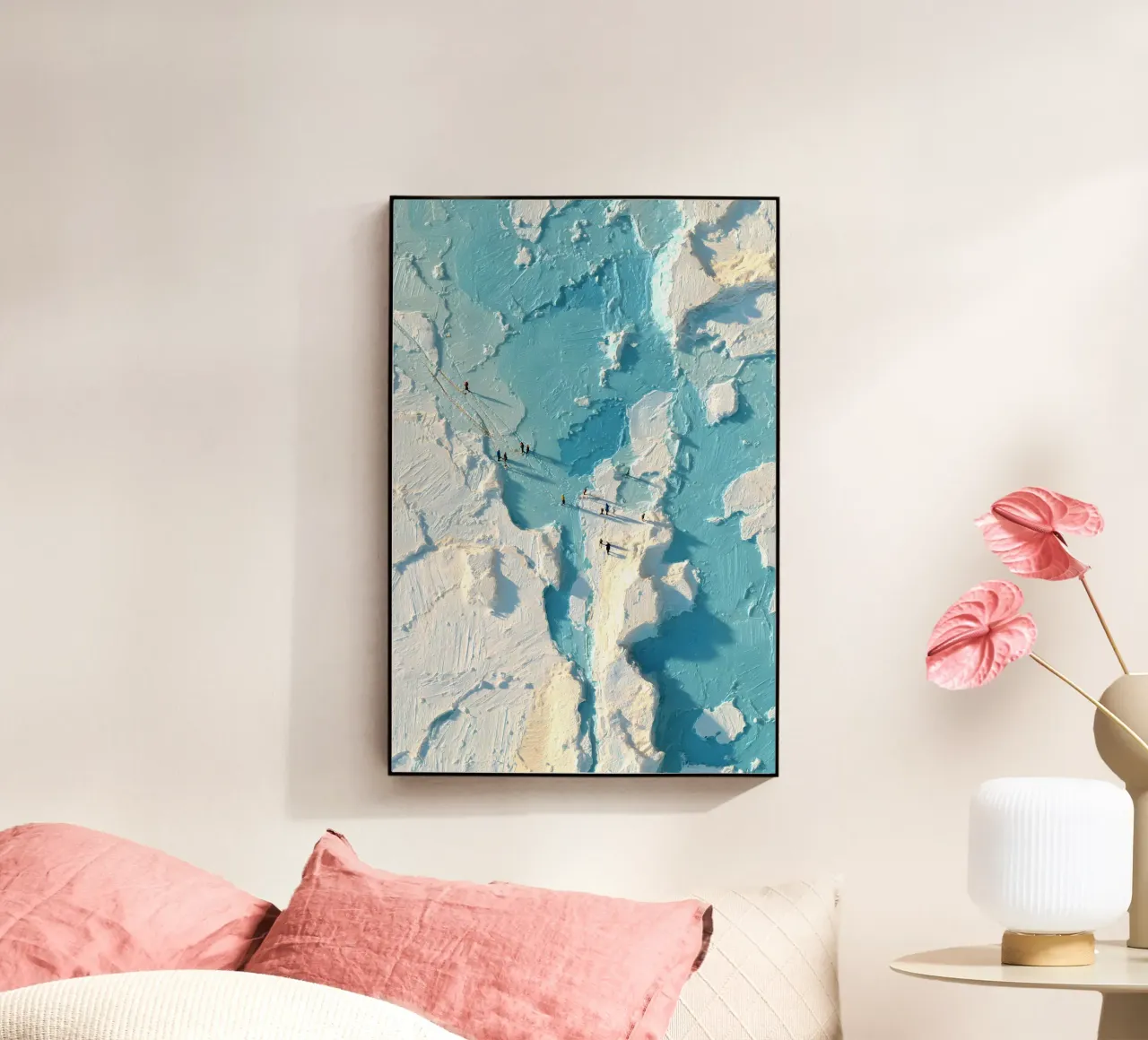 Frozen Paths plexiglas de Tinyverse Studio