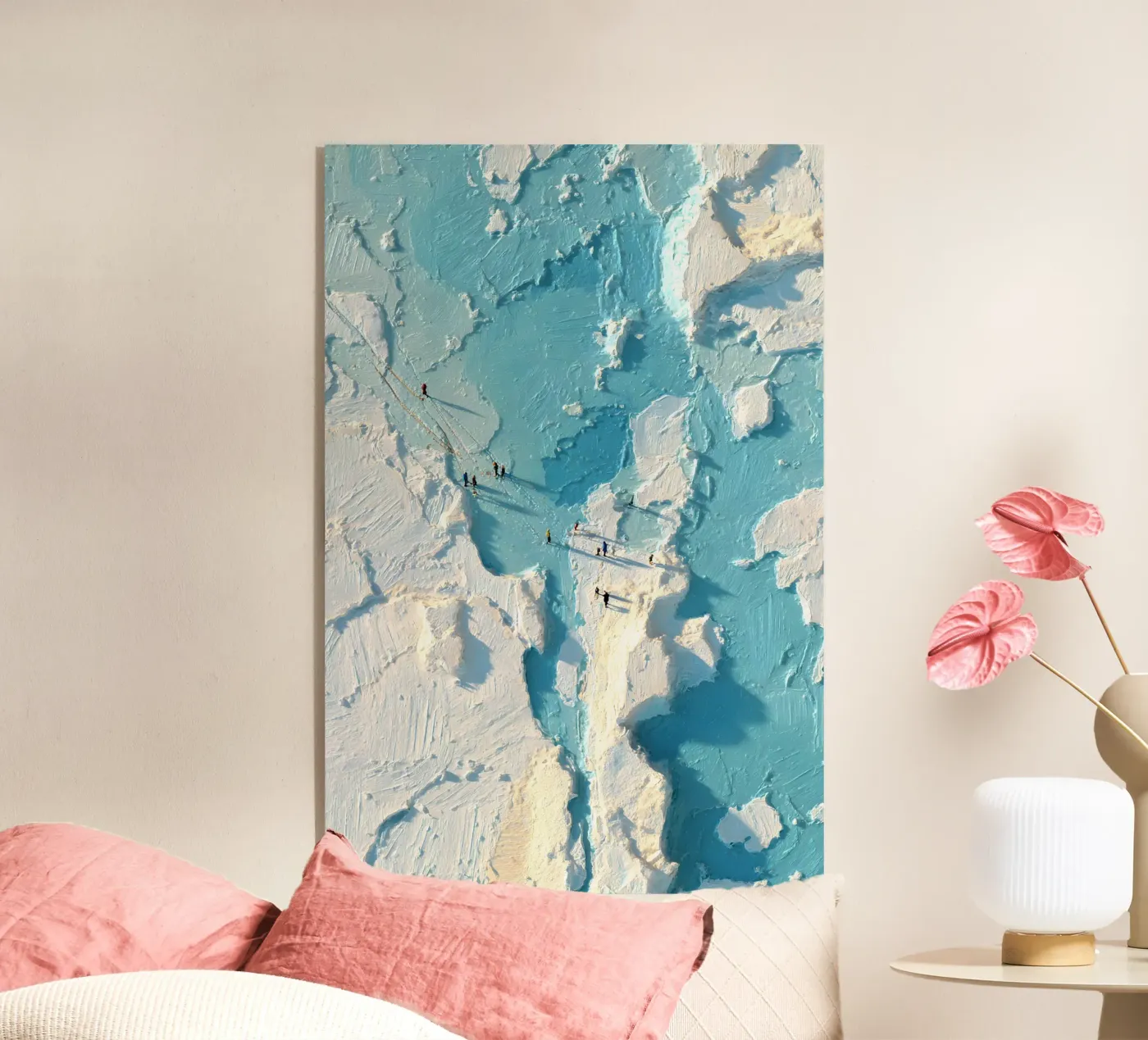 Frozen Paths plexiglass da Tinyverse Studio