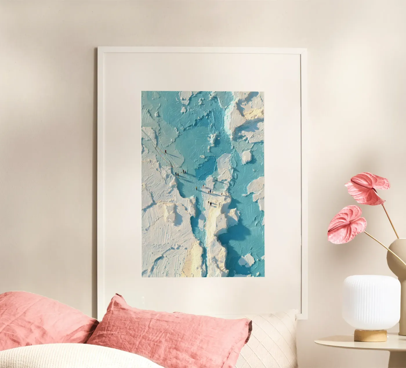 Frozen Paths poster by Tinyverse Studio