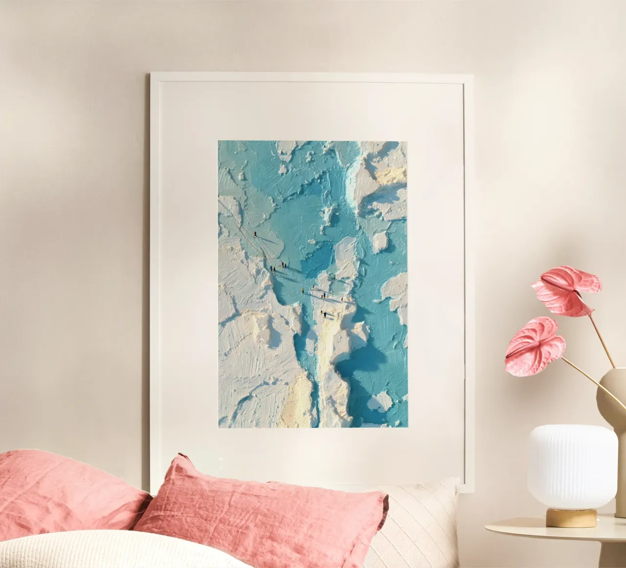 Frozen Paths poster by Mosaic Dialogue