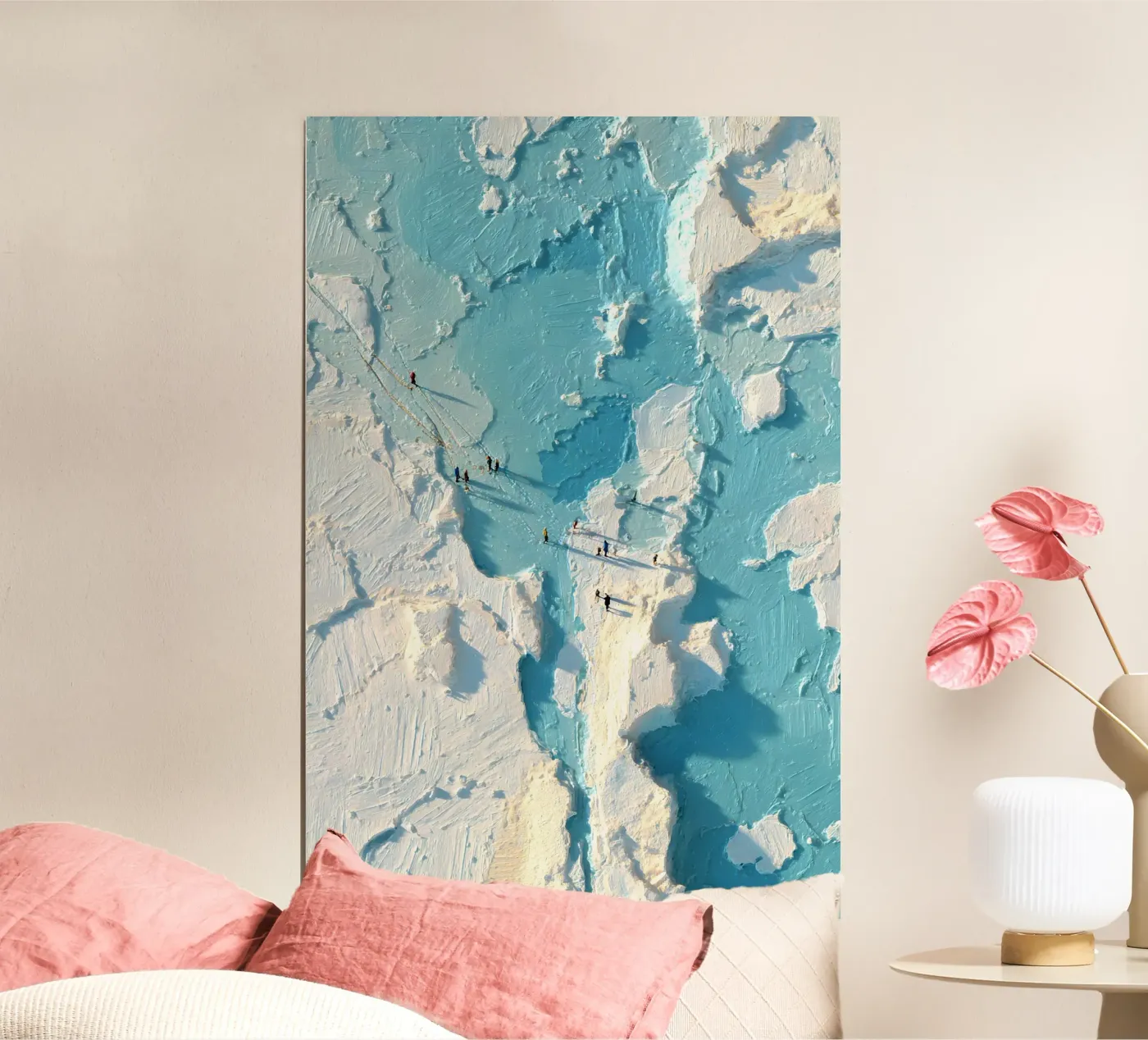 Frozen Paths poster by Tinyverse Studio